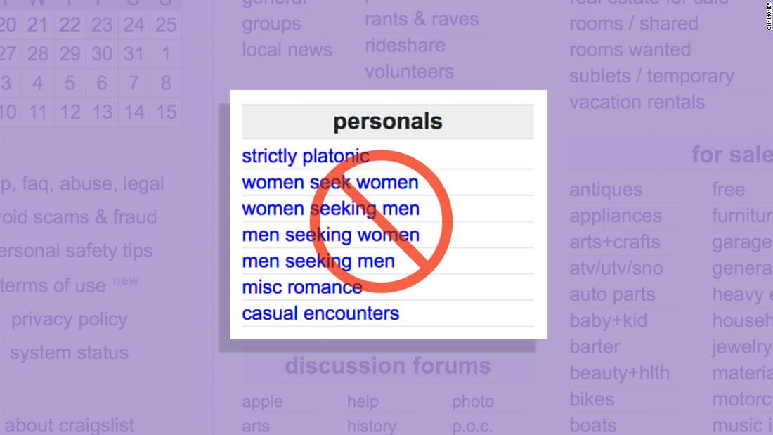 What website replaced craigslist personals