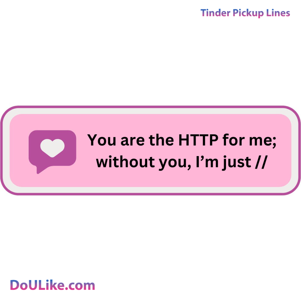 You are the HTTP for me