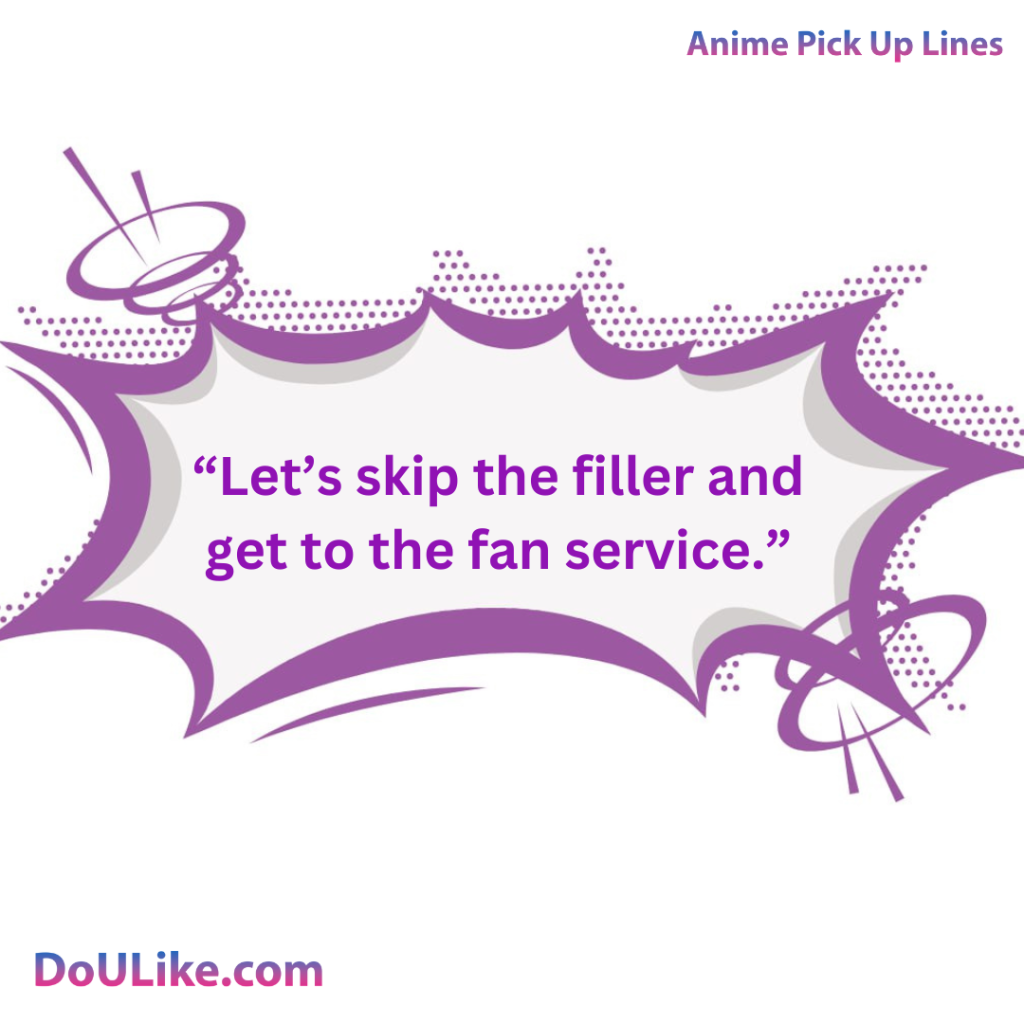 Let’s skip the filler and get to the fan service.