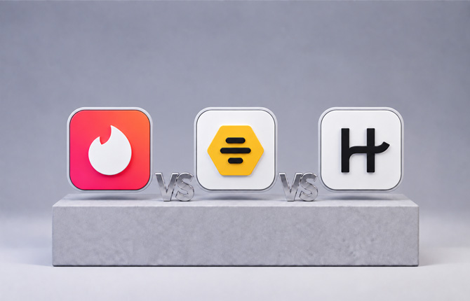 Tinder vs Bumble vs Hinge